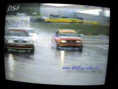 Corrado überholt Audi Coupe S2