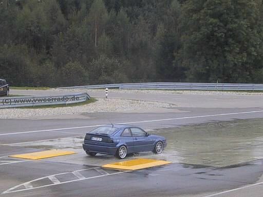 Corrado auf der Platte