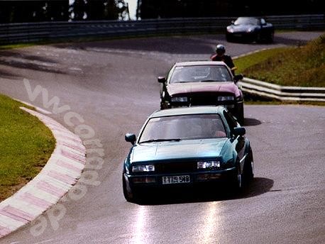 Corrado auf der Nordschleife -www.vwcorrado.de 