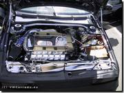 Corrado VR6 verchromter Motor